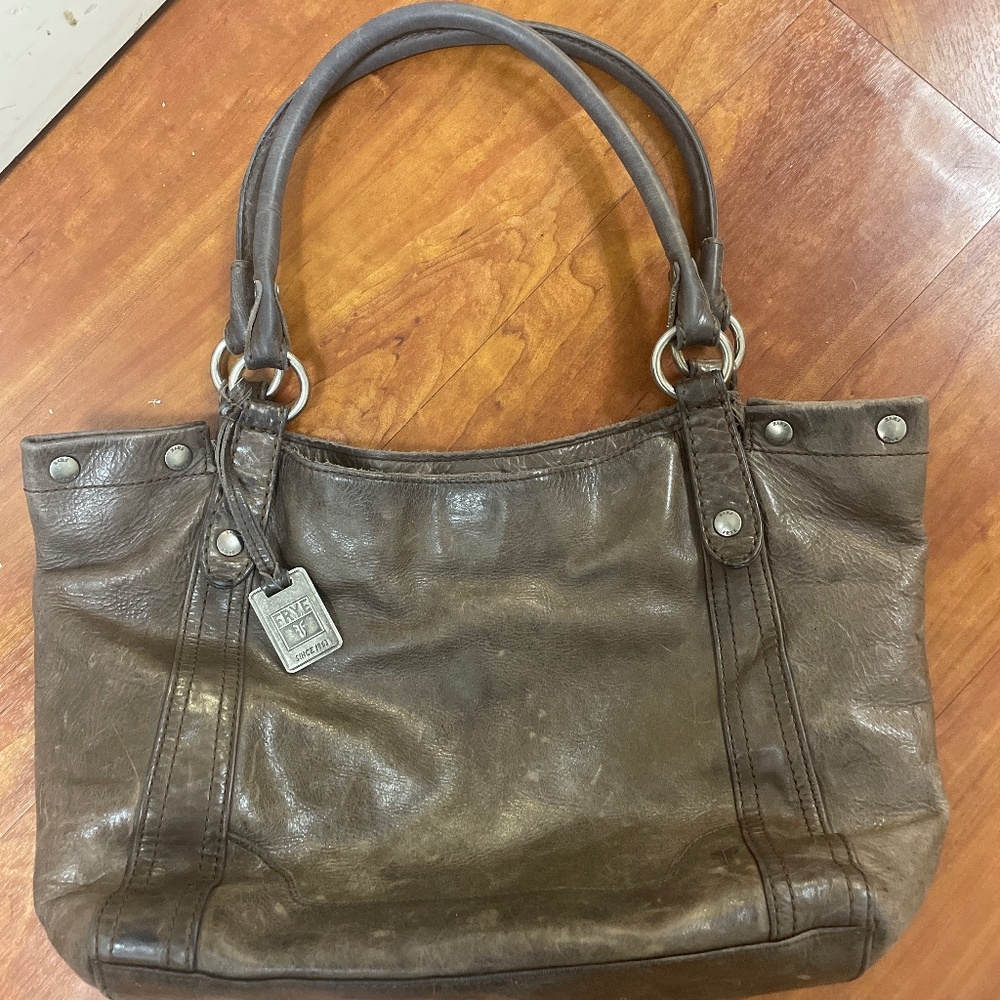 Frye leather purse